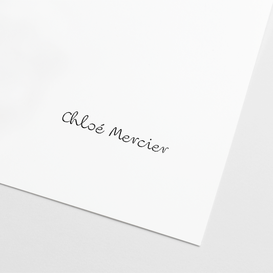 Signature Brand Stamp XXXV