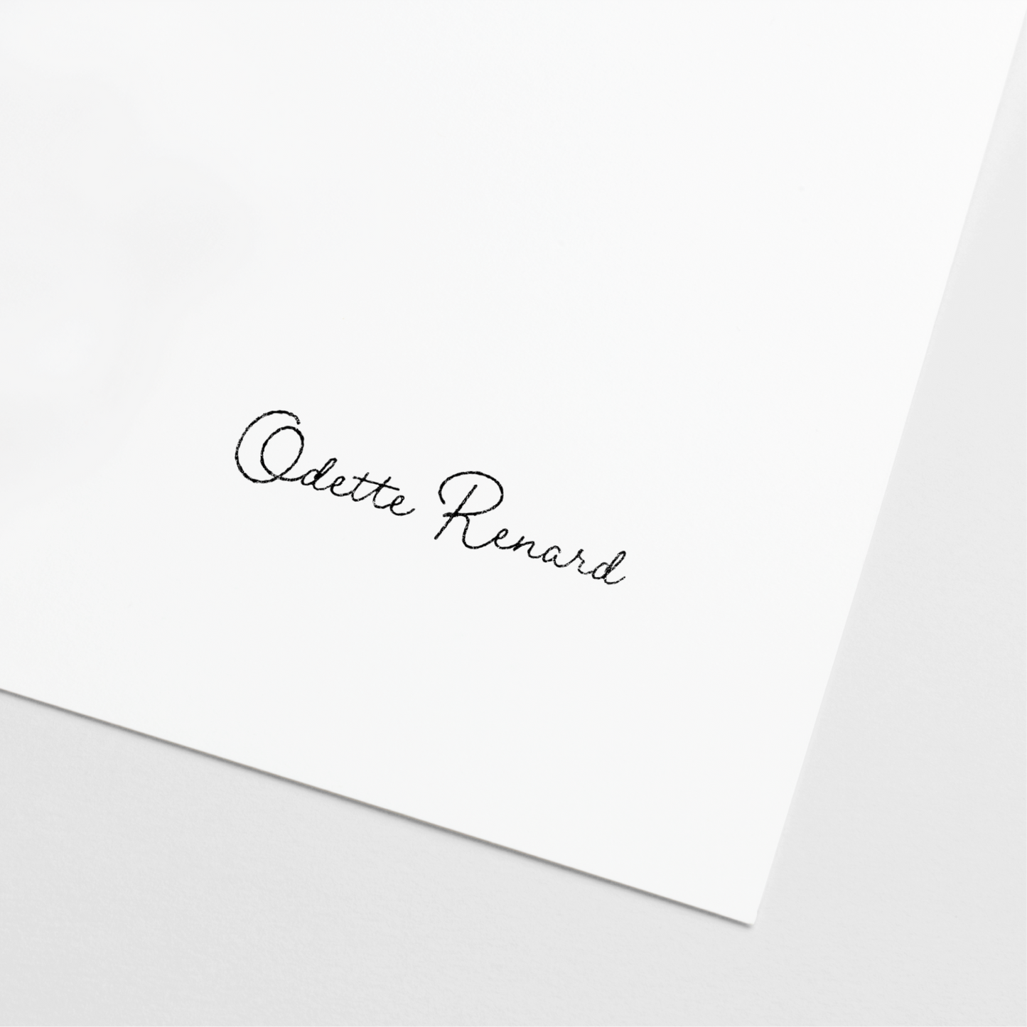 Handtekeningstempel nr. 4, aangepaste stempel,