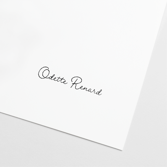 Signature Brand Stamp XXXII