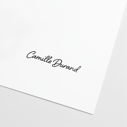 Signature Brand Stamp XXXVI