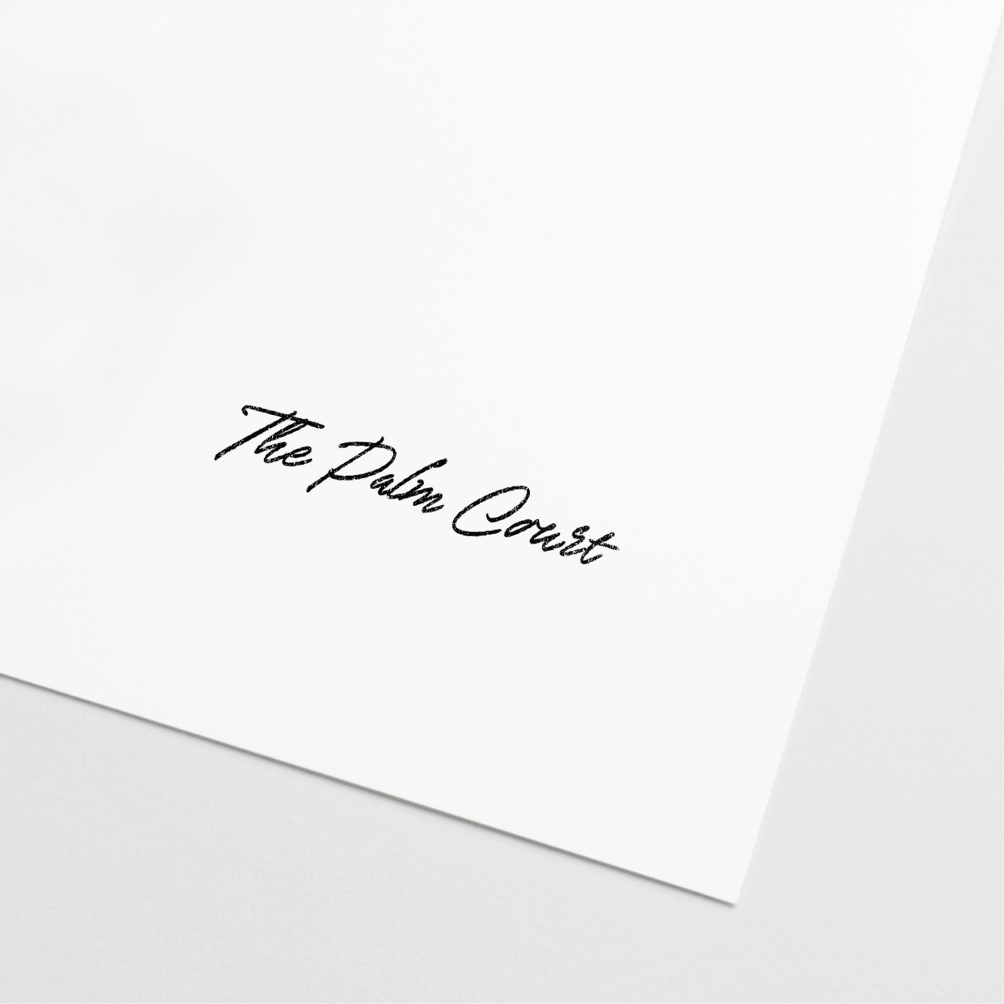 Handtekeningstempel nr. 4, aangepaste stempel,