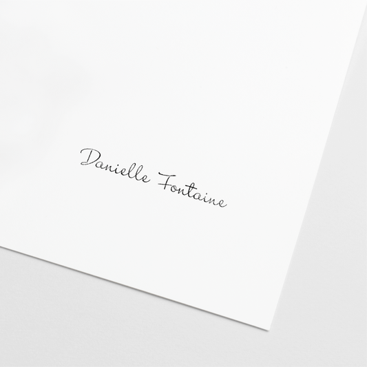 Signature Brand Stamp XXVIII