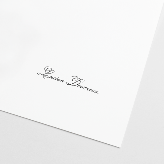 Signature Brand Stamp XXXIX