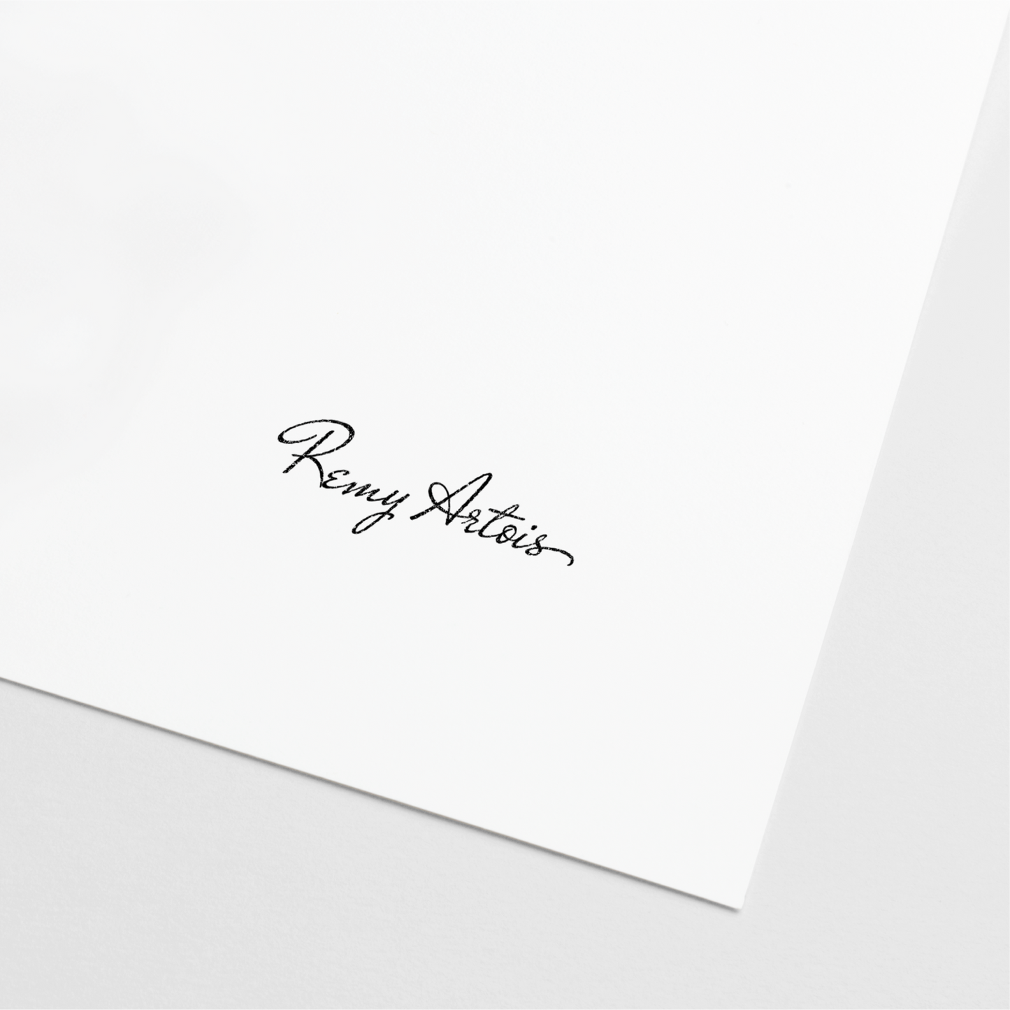 Штамп с подписью № 4, Индивидуальный штамп,