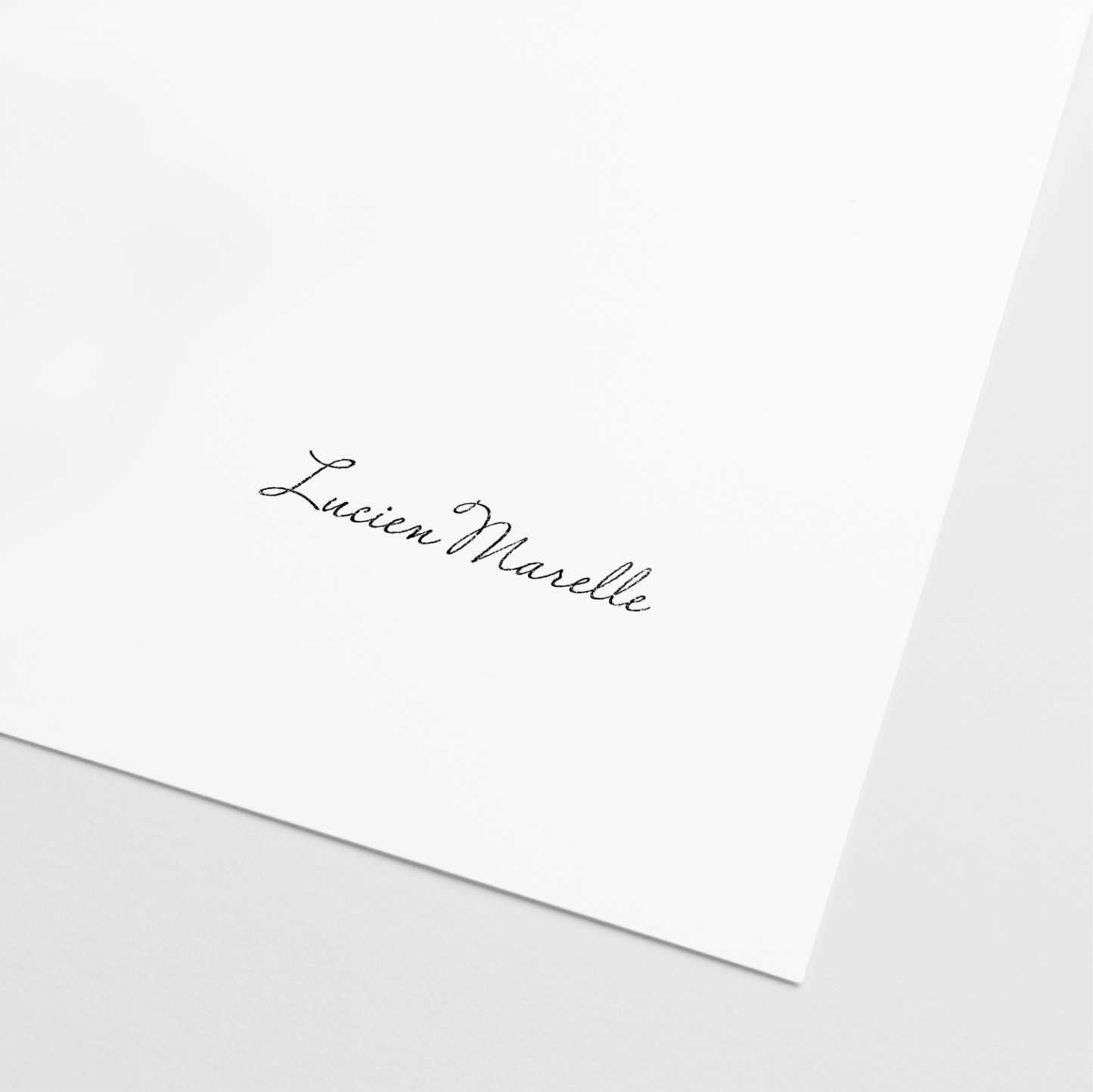 Handtekeningstempel nr. 4, aangepaste stempel,