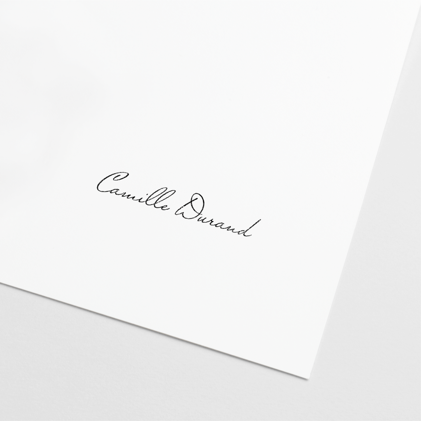 Handtekeningstempel nr. 4, aangepaste stempel,