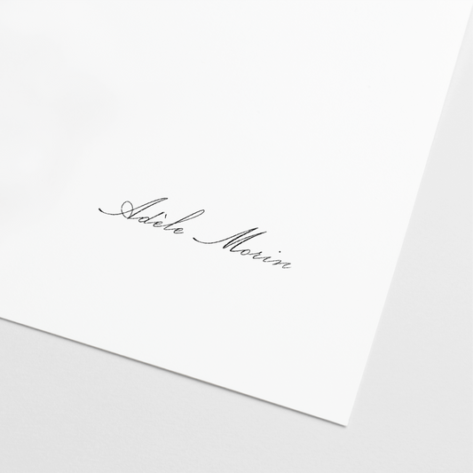 Signature Brand Stamp XV