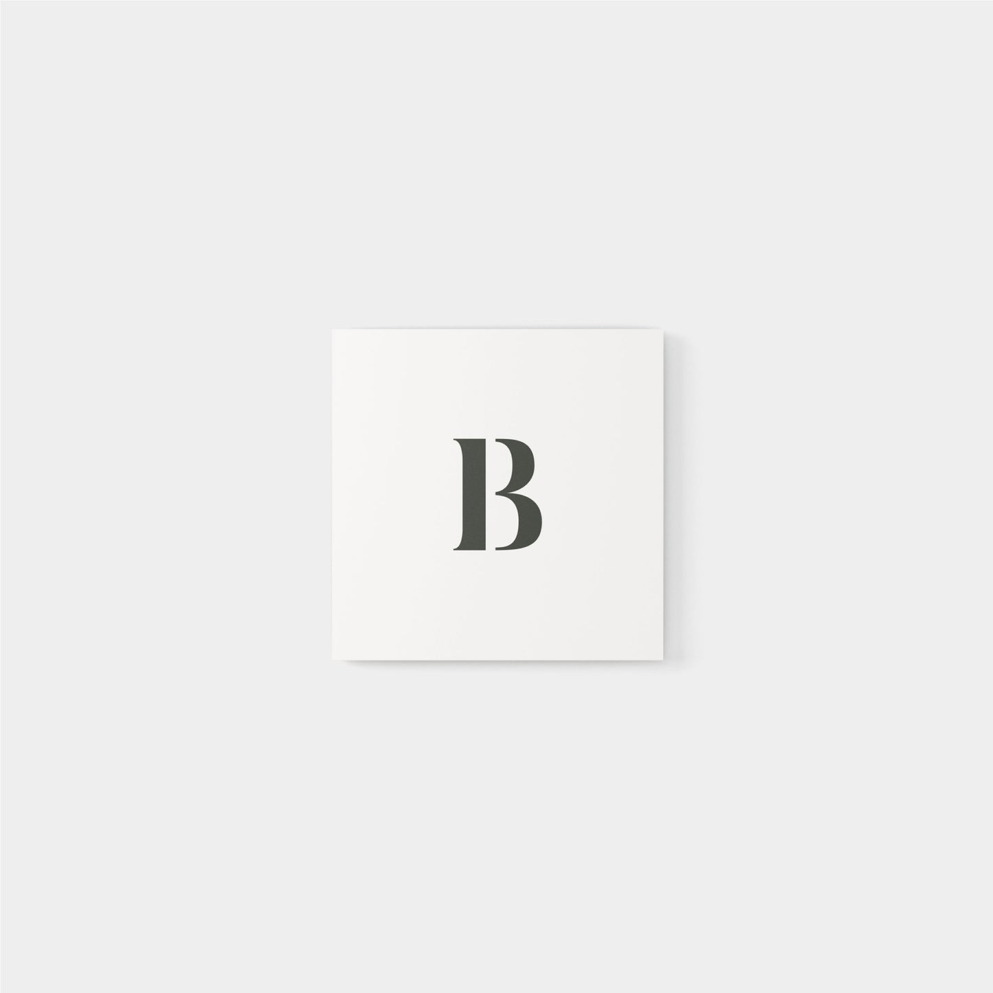 Single Letter Monogram ID Kit II