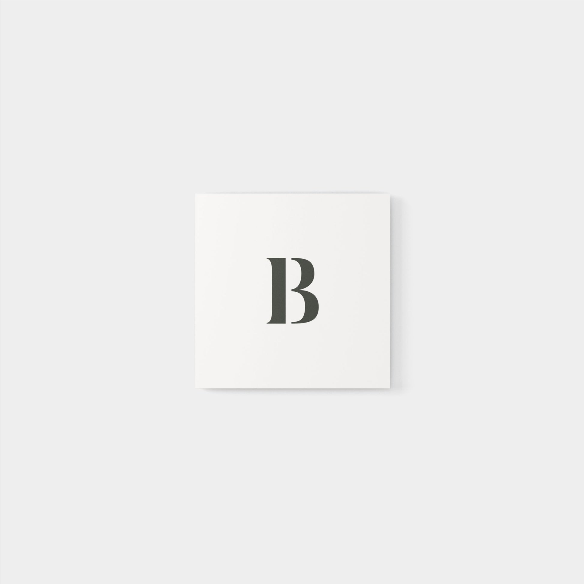 Single Letter Monogram ID Kit II