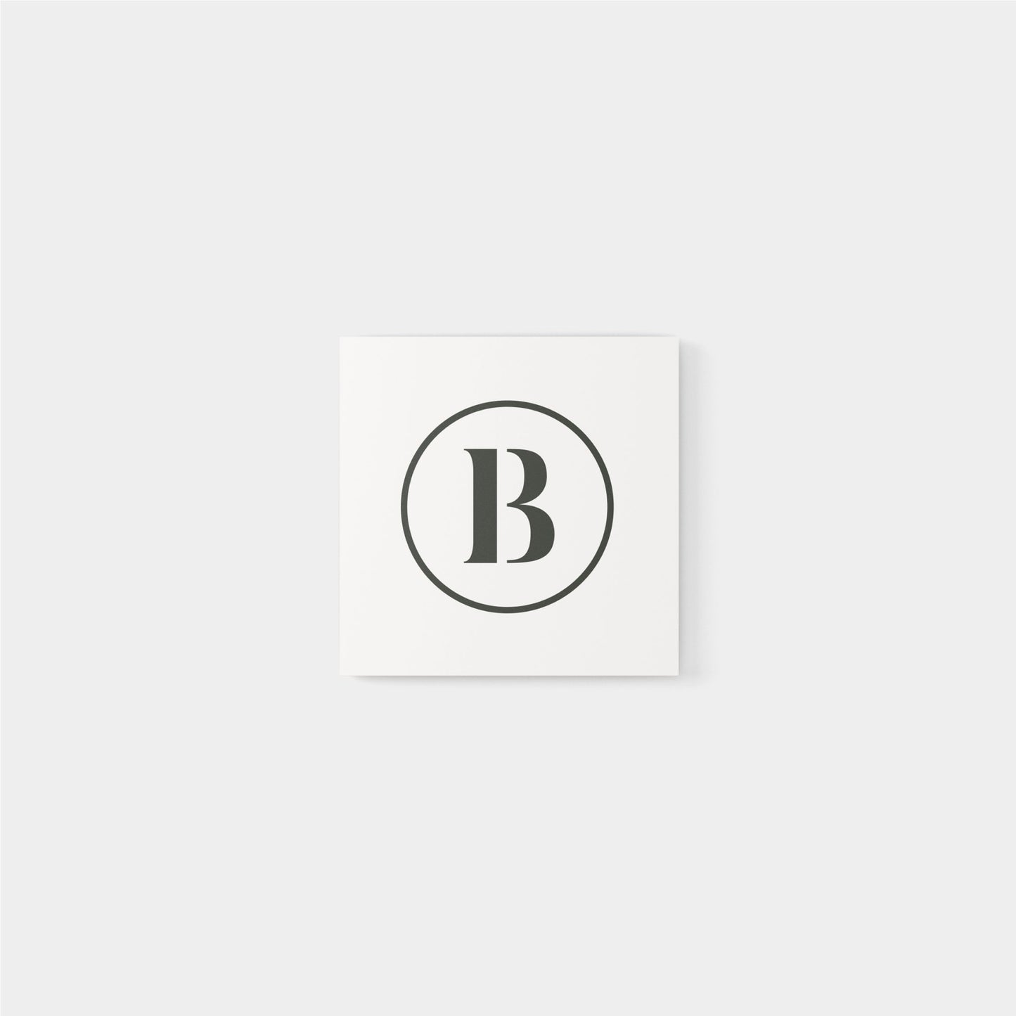 Single Letter Monogram ID Kit II