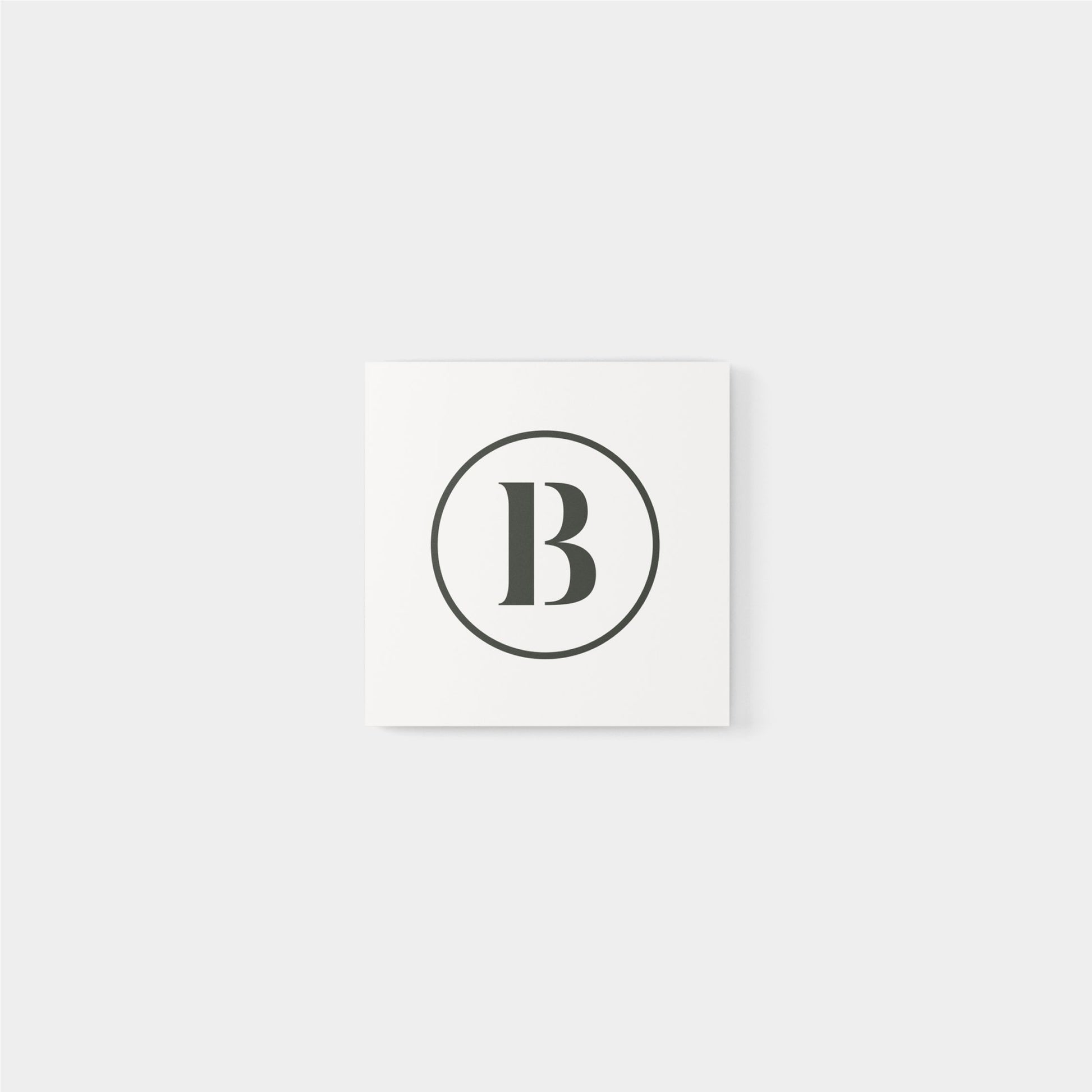 Single Letter Monogram ID Kit II