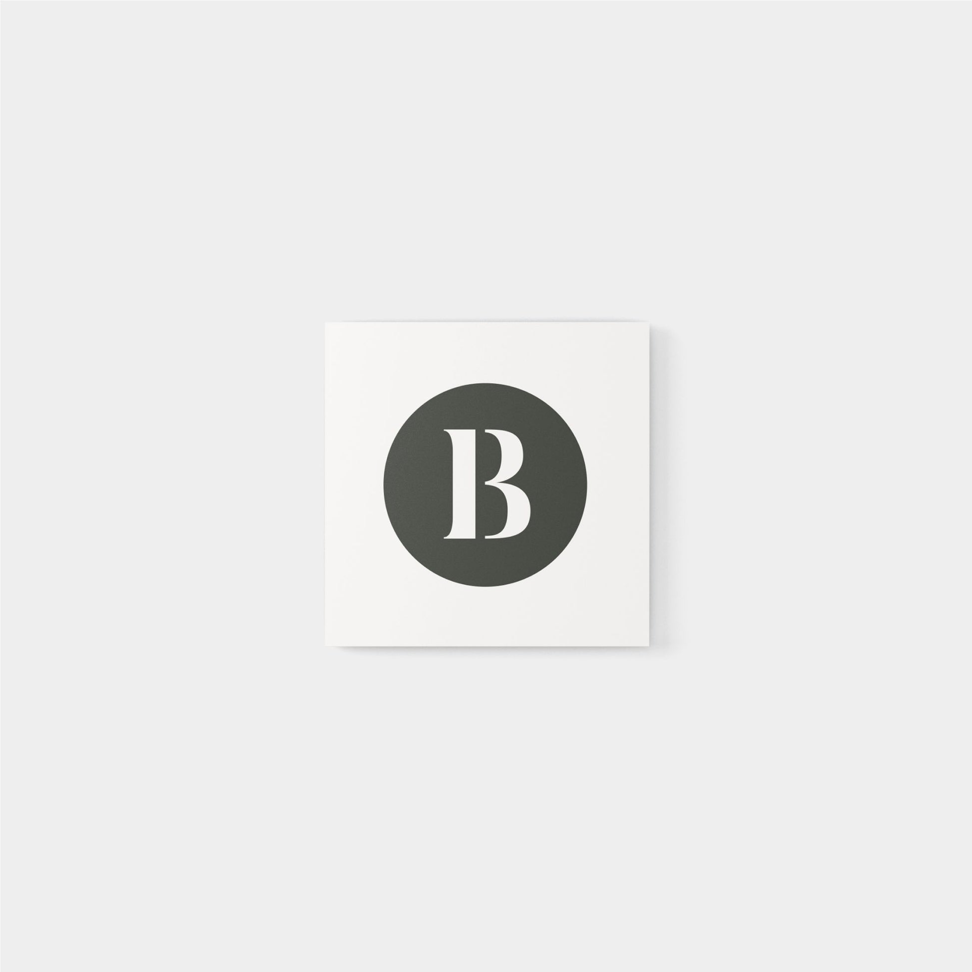 Single Letter Monogram ID Kit II