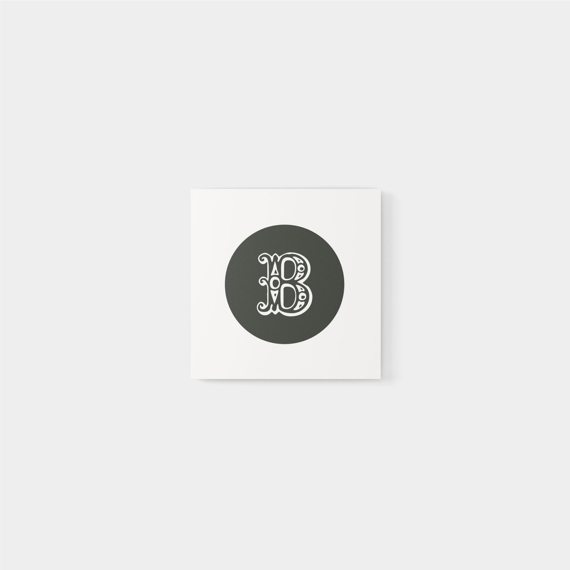 Single Letter Monogram ID Kit III