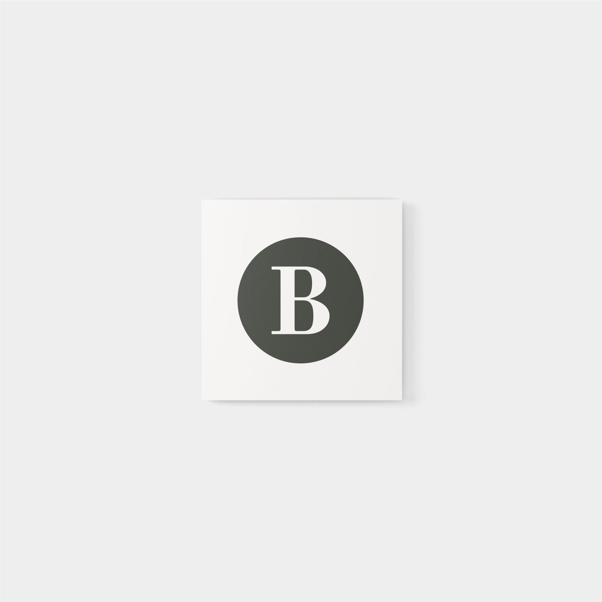 Single Letter Monogram ID Kit V