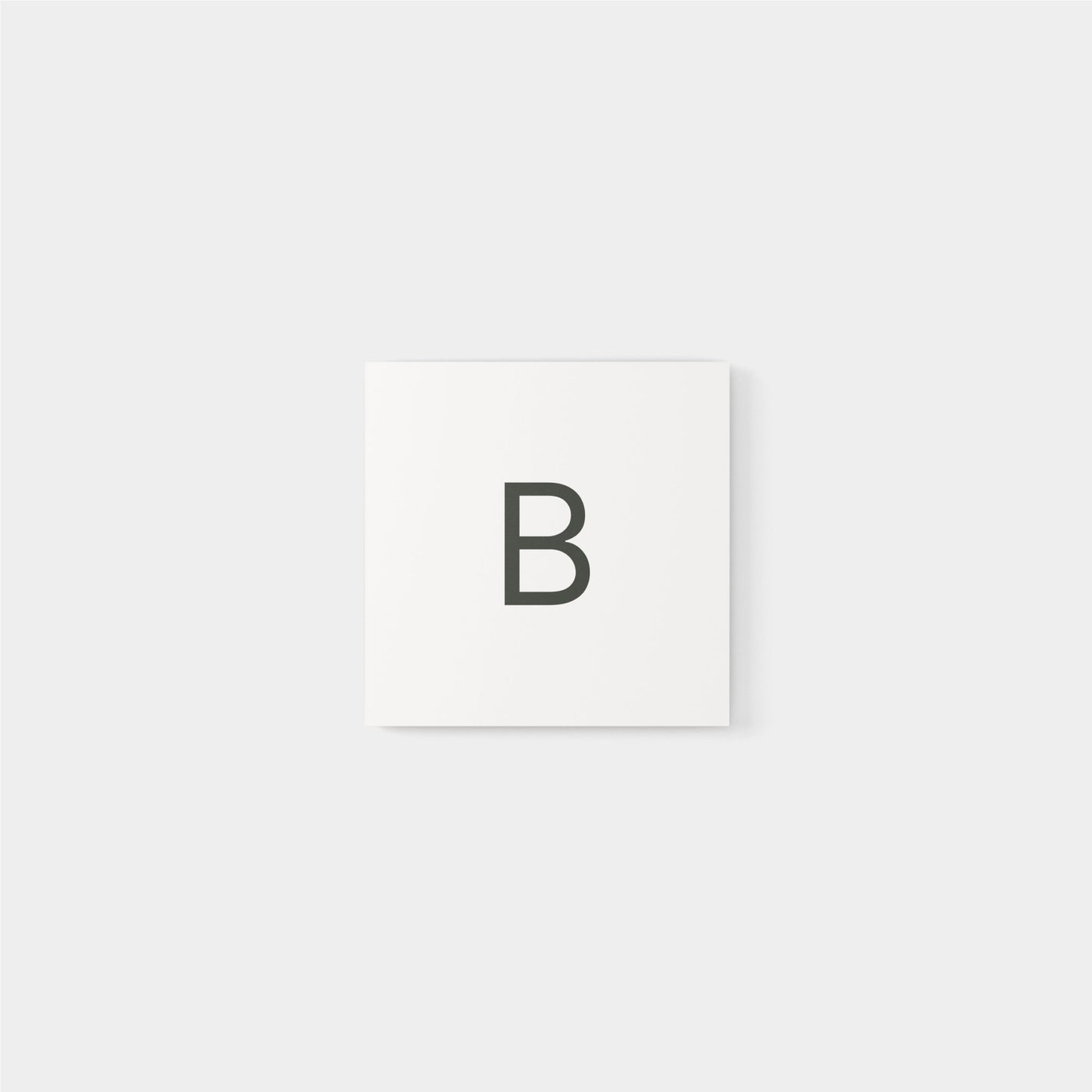 Single Letter Monogram ID Kit VI