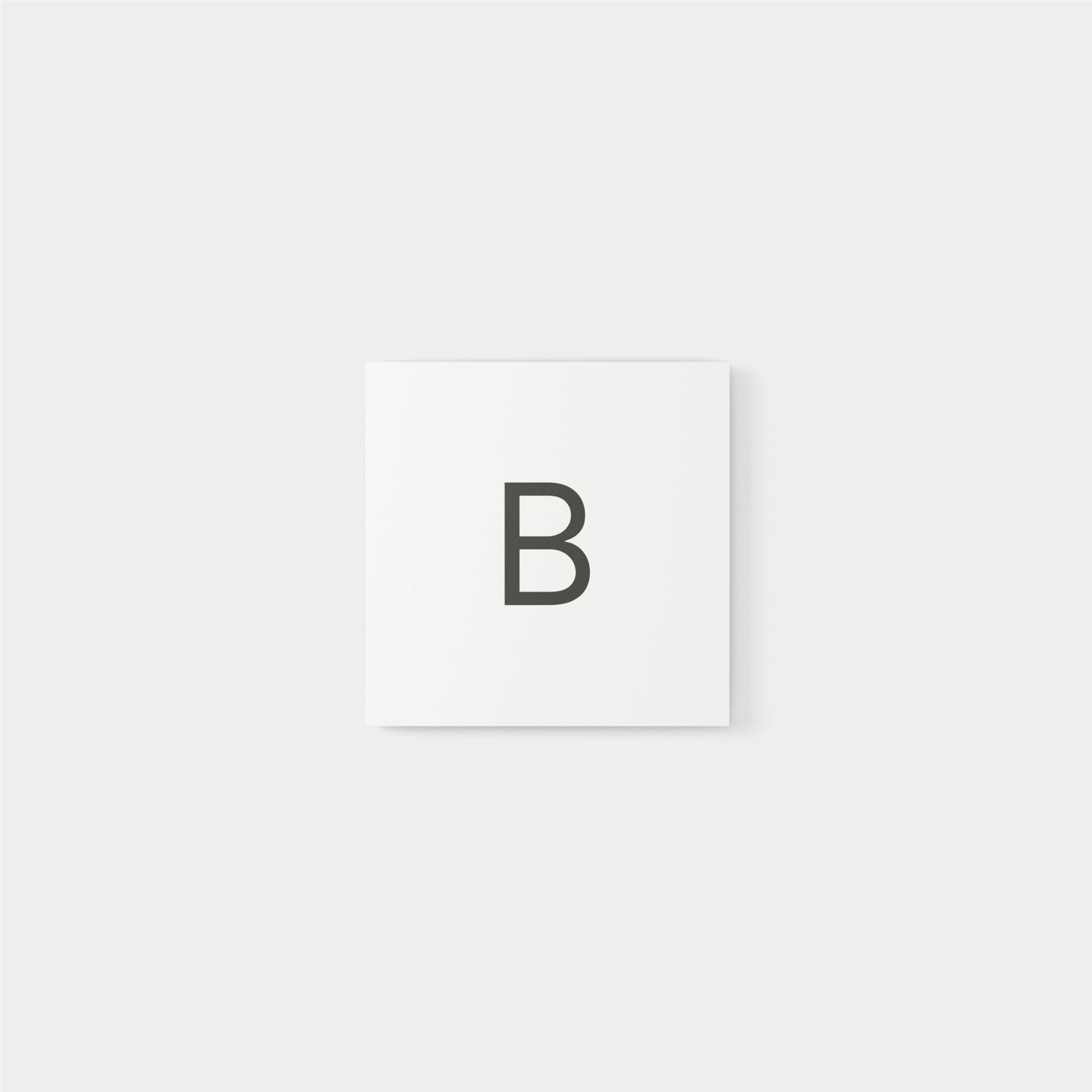 Single Letter Monogram ID Kit VI