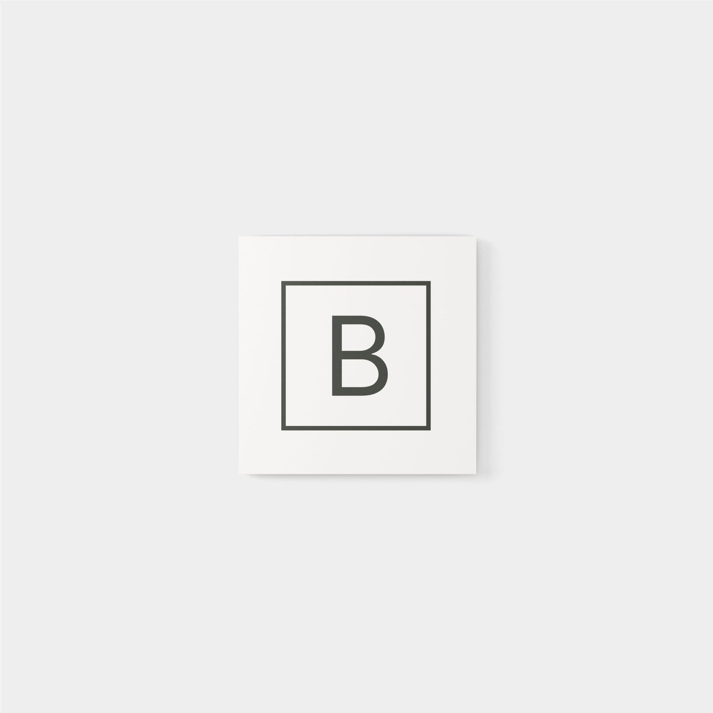 Single Letter Monogram ID Kit VI