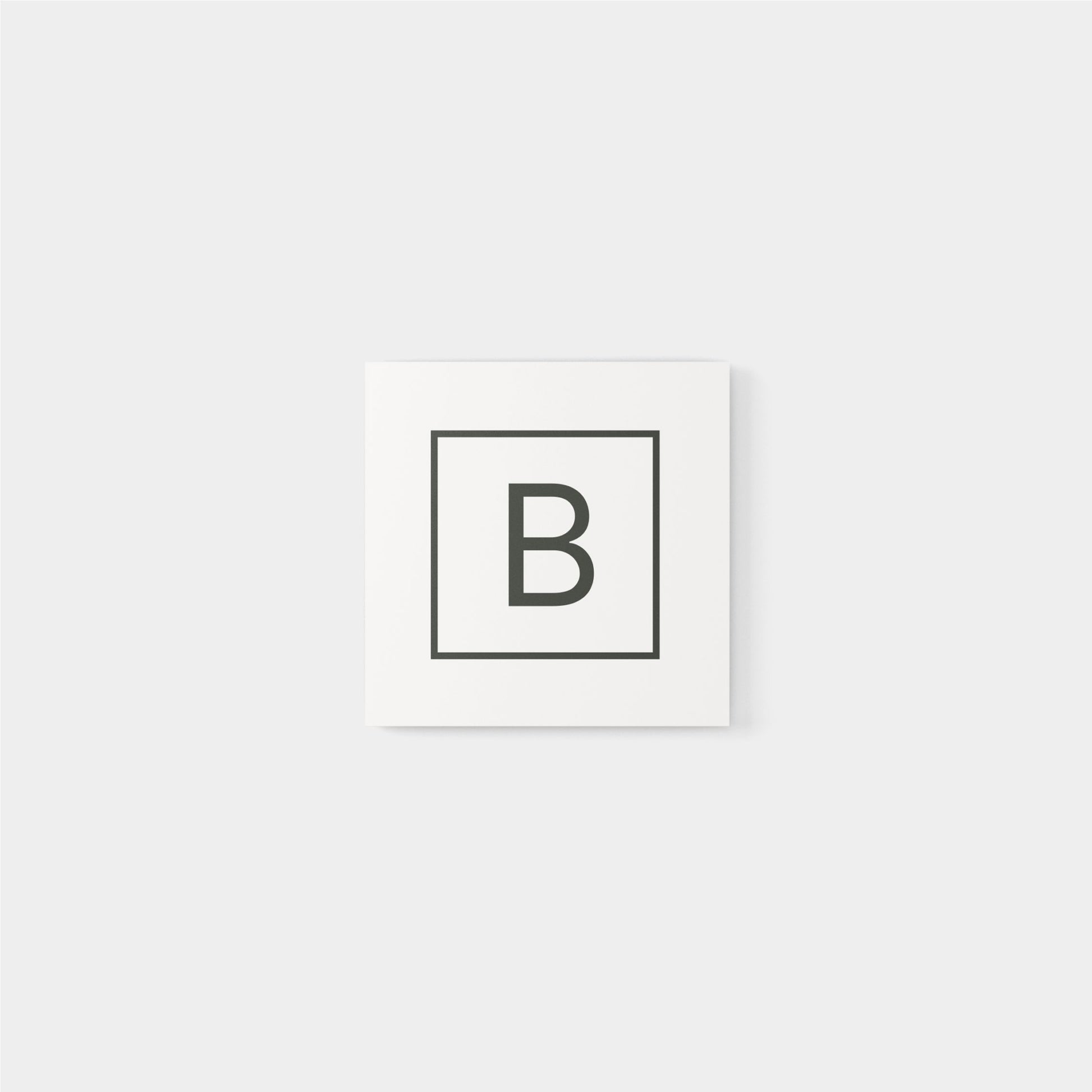 Single Letter Monogram ID Kit VI