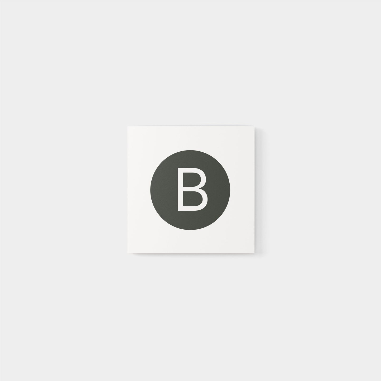 Single Letter Monogram ID Kit VI