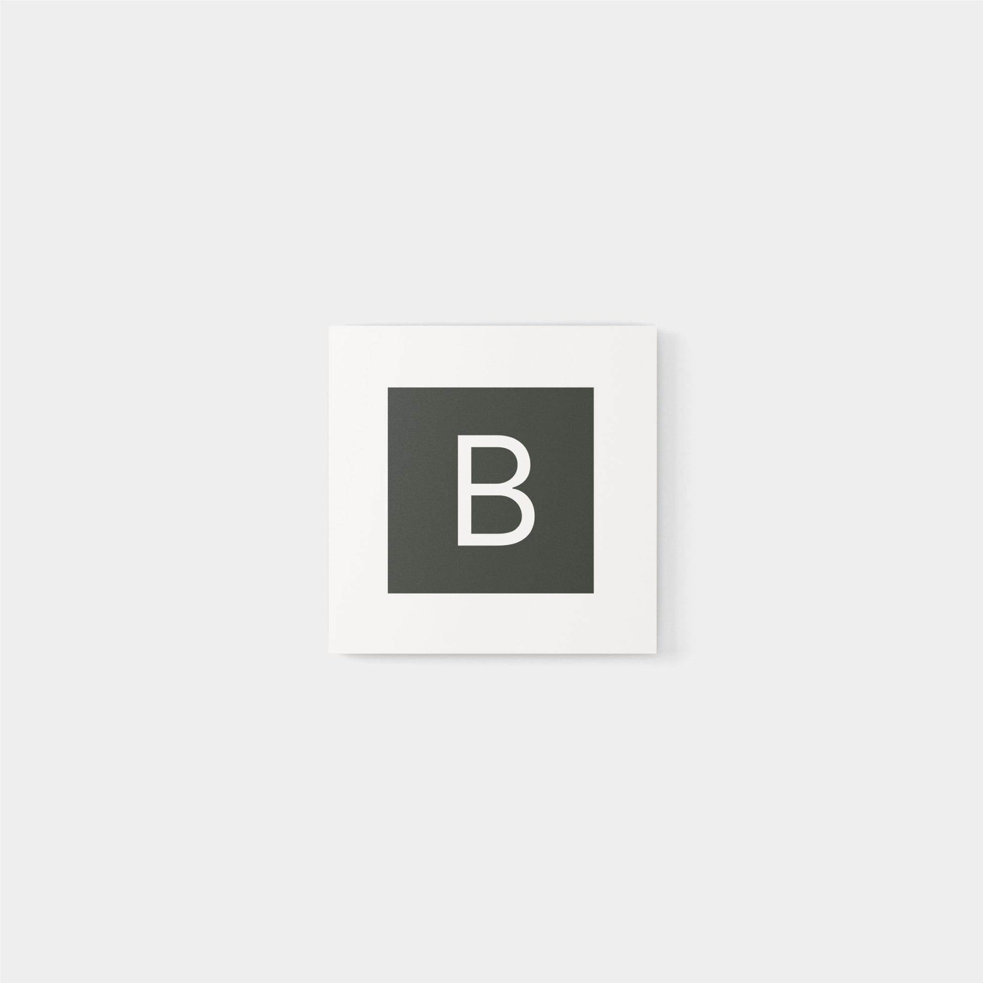 Single Letter Monogram ID Kit VI