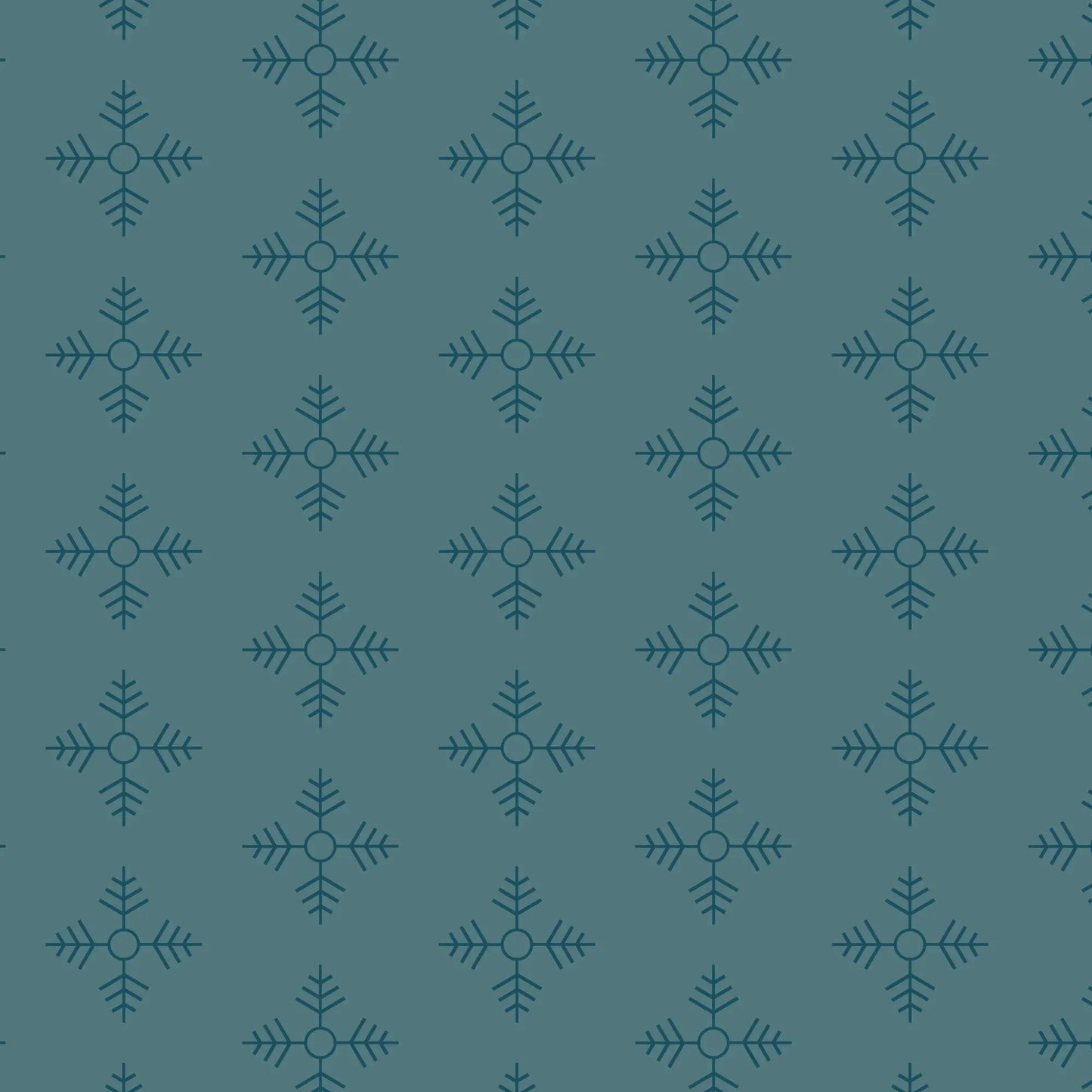 Snowflake Holiday Gift Wrap