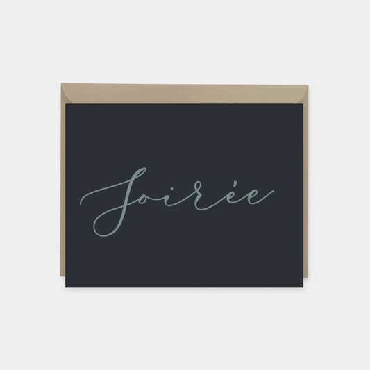 Soirée Party Invitation Cards III