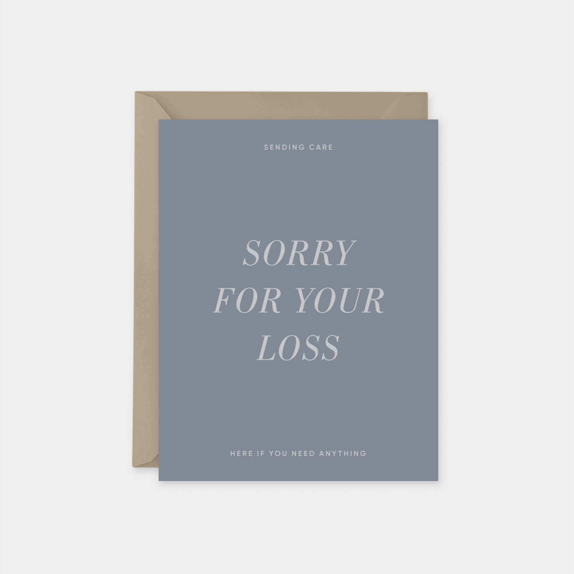 Sorry For Your Loss Card