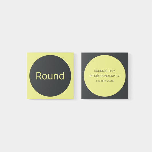 Square Geo Business Card IV