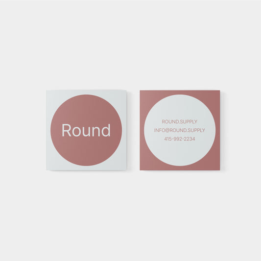 Square Geo Business Card V