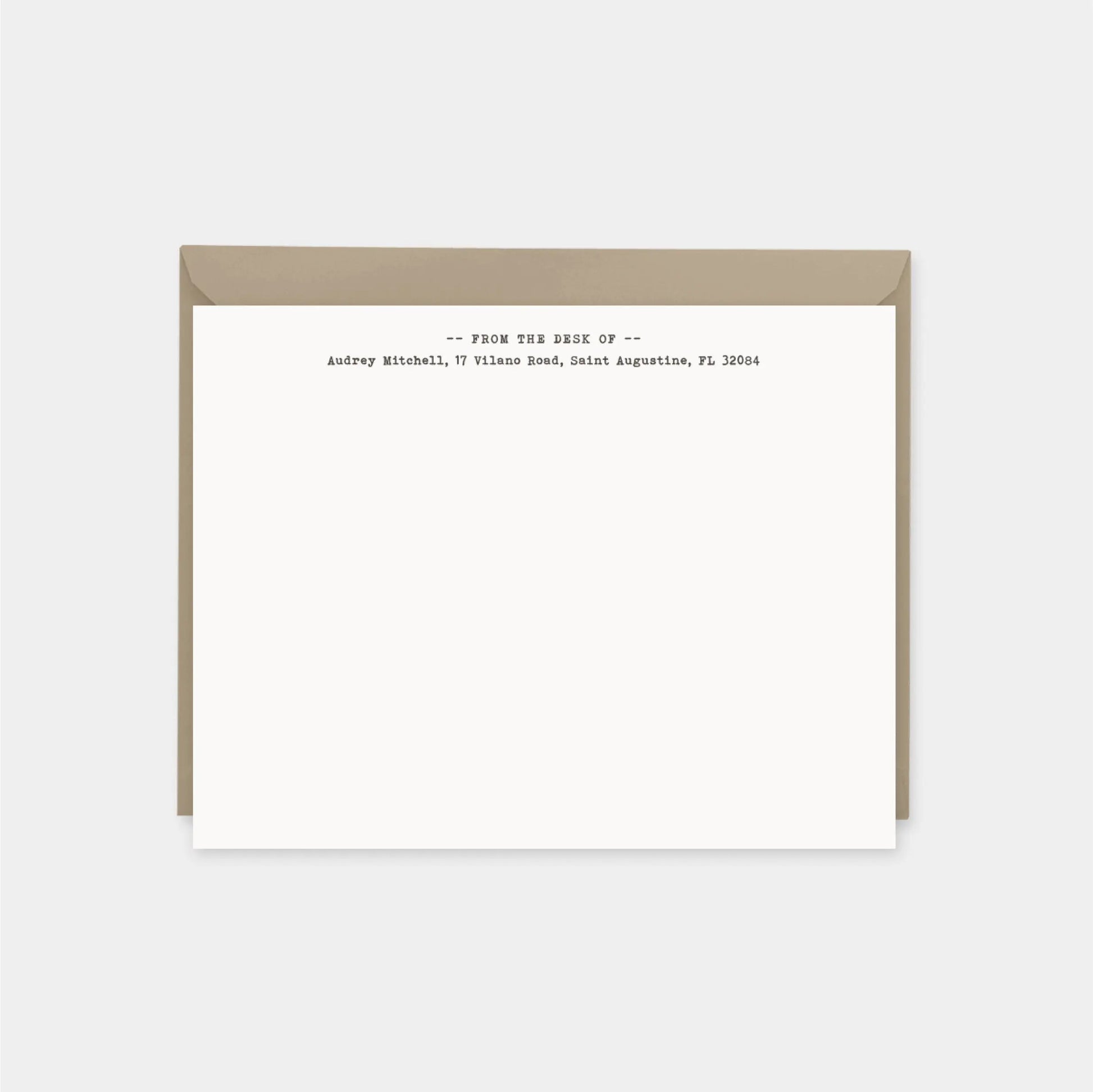 Steel Painted Texture Note Cards