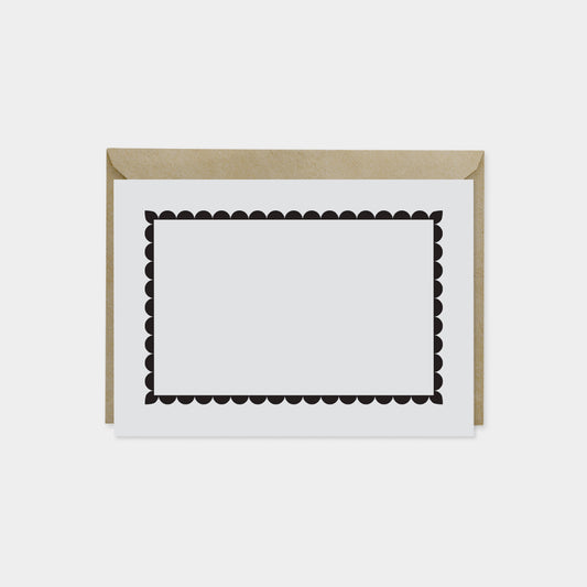 Little Scallop Border Note Cards