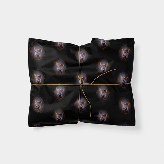 Pet Portrait Gift Wrap II