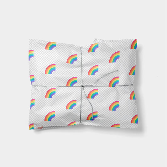 Rainbow Emoji Gift Wrap