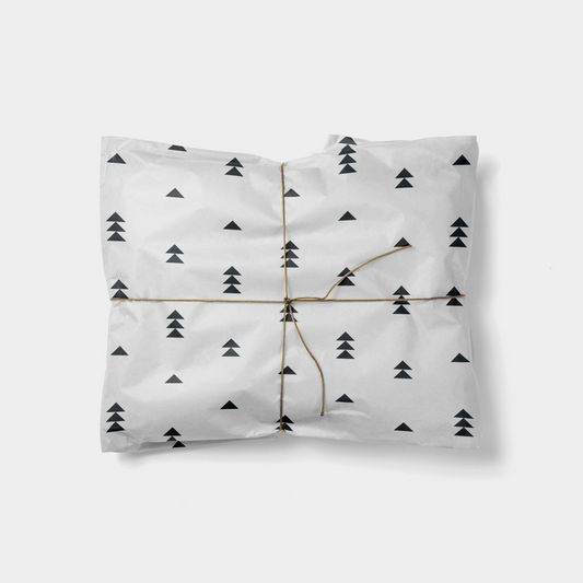 Triangle Tree Stack Holiday Gift Wrap