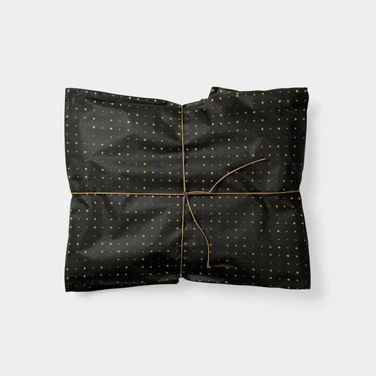 Gold Dot Variation Gift Wrap
