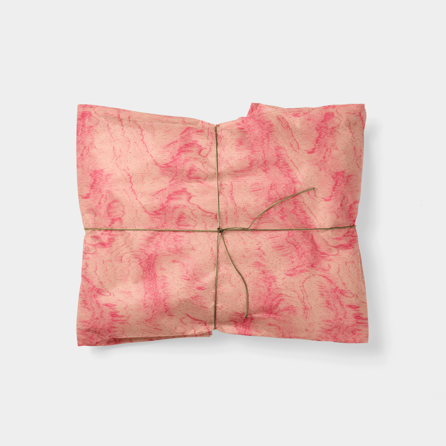 Roze en groen hout abstracties cadeau