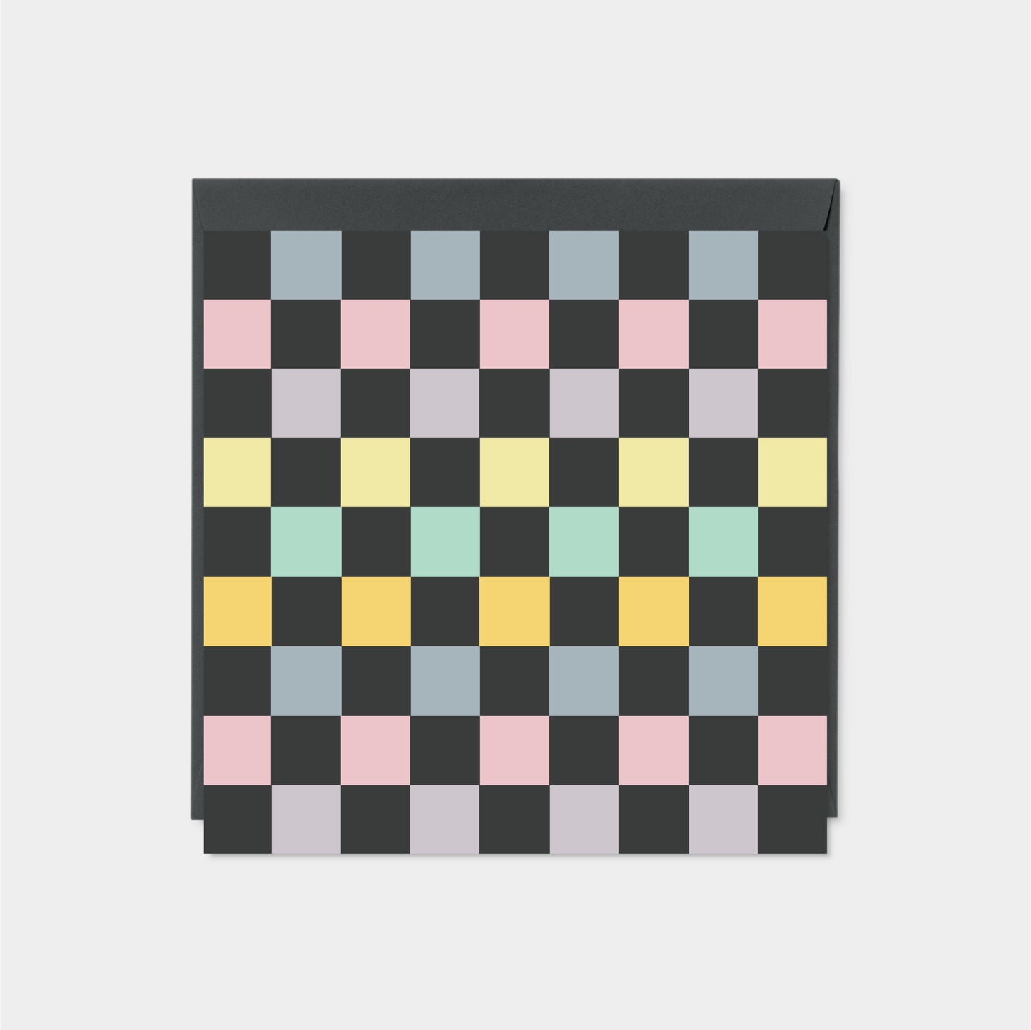 Checkerboard Square Card
