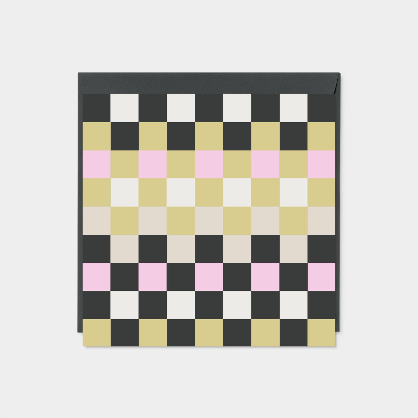 Checkerboard Square Card II