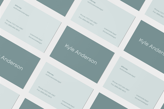 Canva + AI Business Card Collection