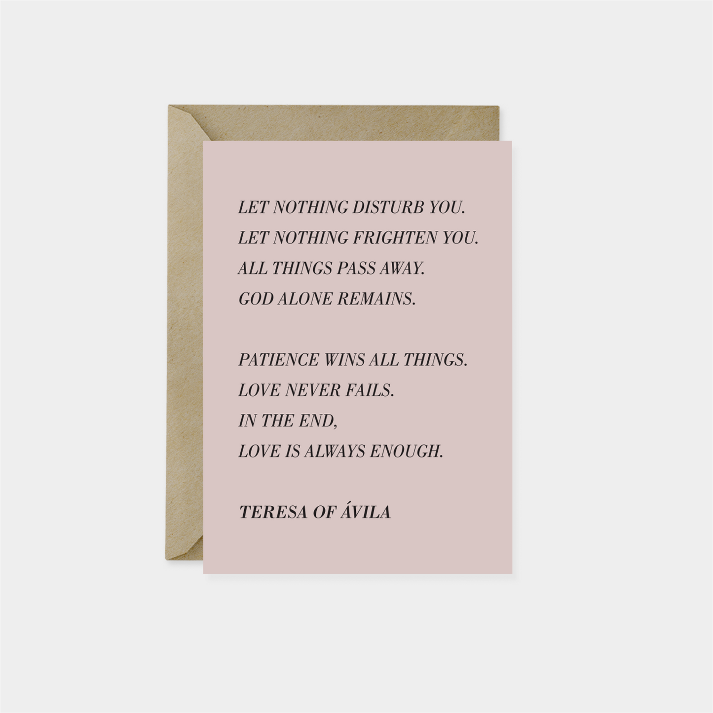 Teresa of Ávila Card