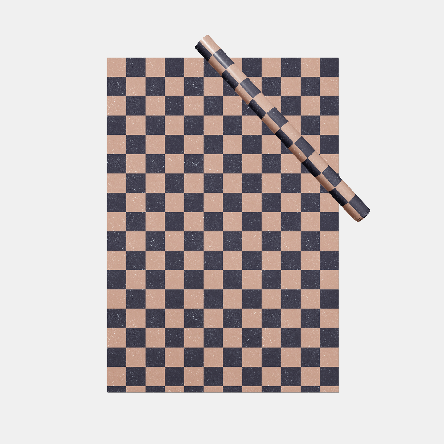 Speckled Checkerboard Gift Wrap VII