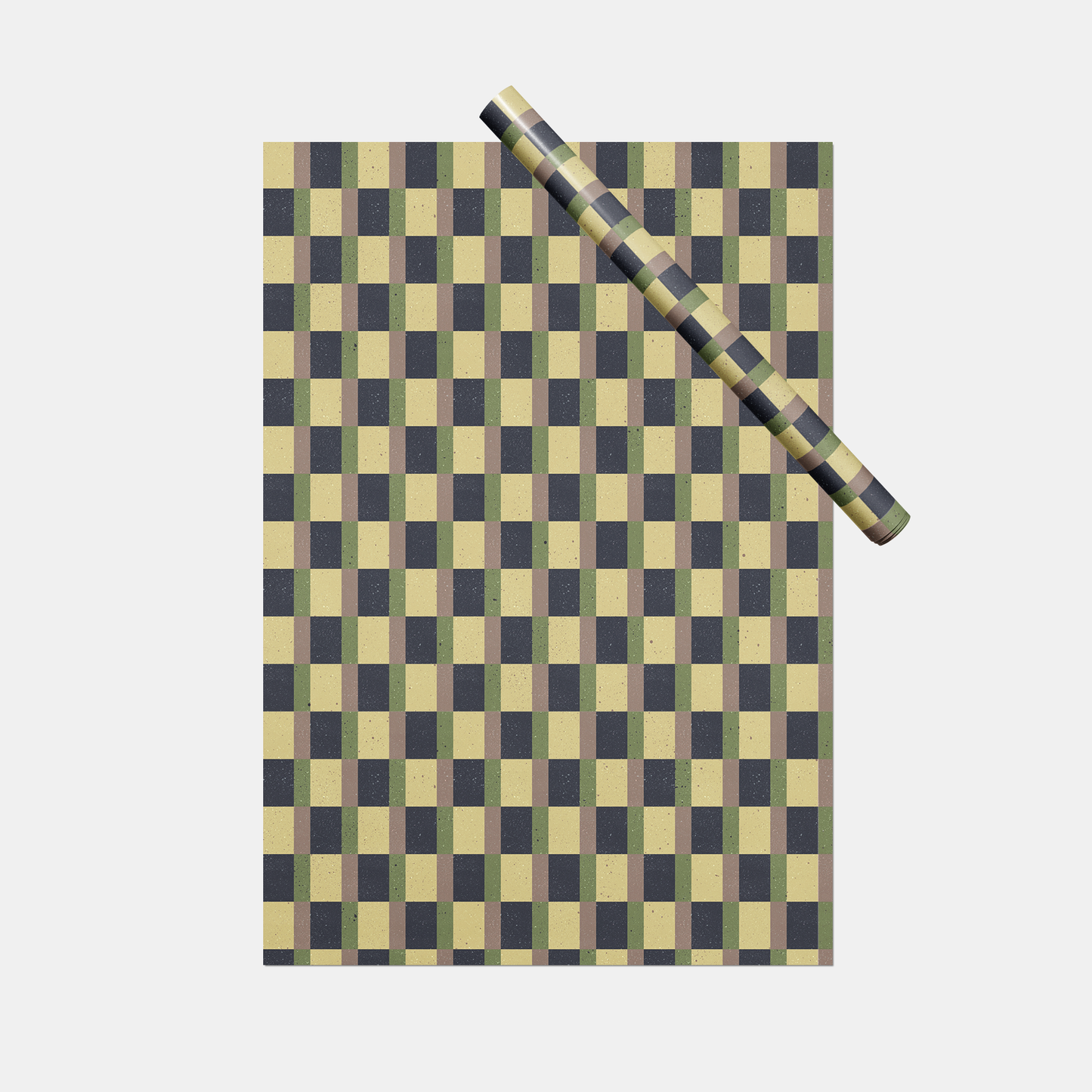 Roze en rood minimalistisch kerstcadeau