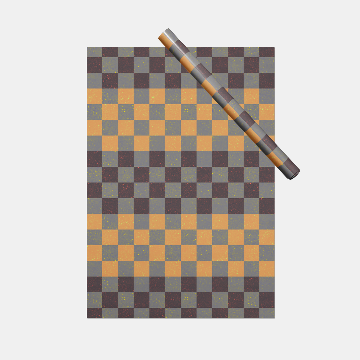 Roze en rood minimalistisch kerstcadeau