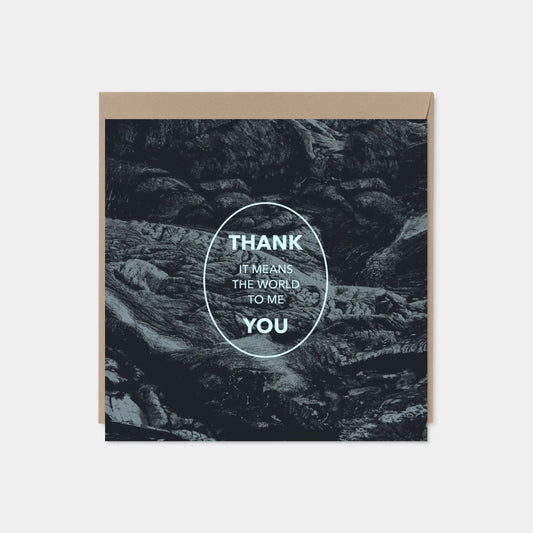 Thank You Card, Modern Thank You Card