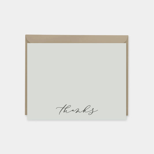 Thanks Wedding Note Cards IV