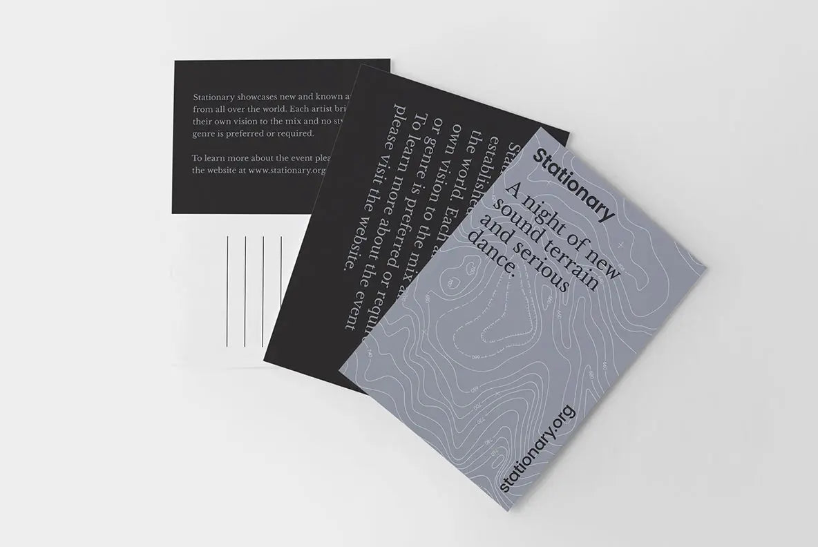 Topographic Map Flyer