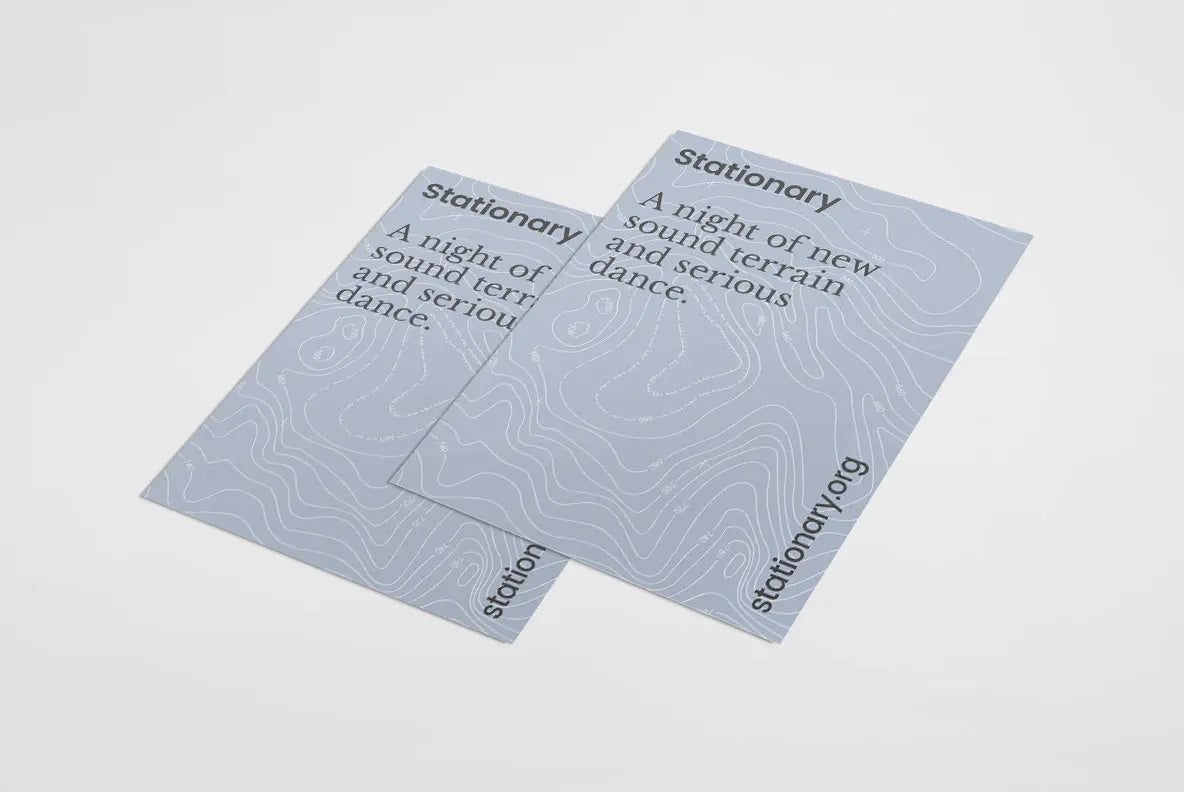 Topographic Map Flyer