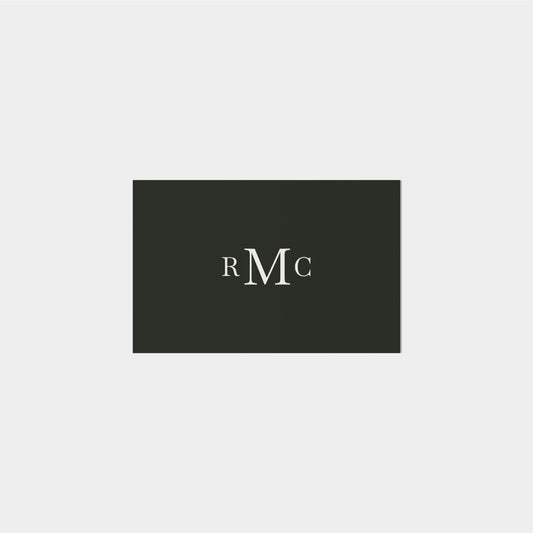 Triple Letter Monogram ID Kit IV