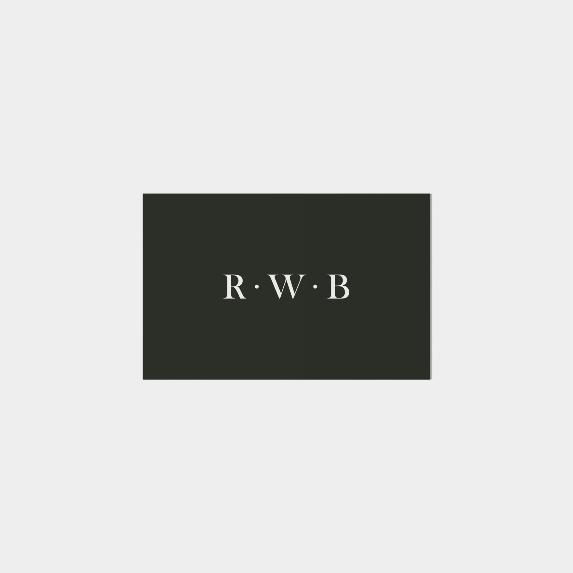 Triple Letter Monogram ID Kit VI