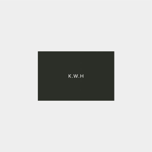 Triple Letter Monogram ID Kit